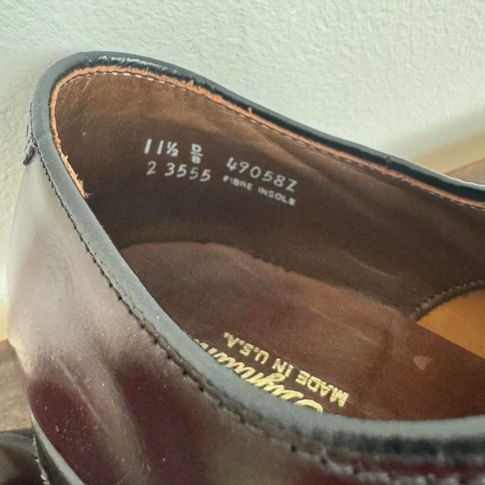 Keith Highlander burgundy leather‎ loafer size 11.5